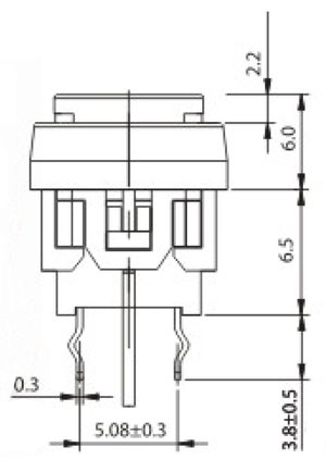 開(kāi)關(guān)R2909結(jié)構(gòu)圖